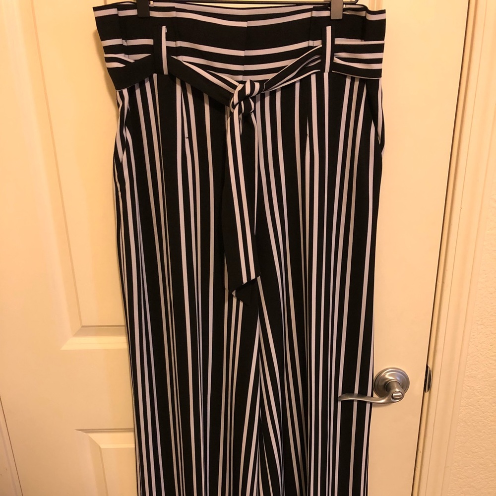 Paperbag waist Palazzo Pants